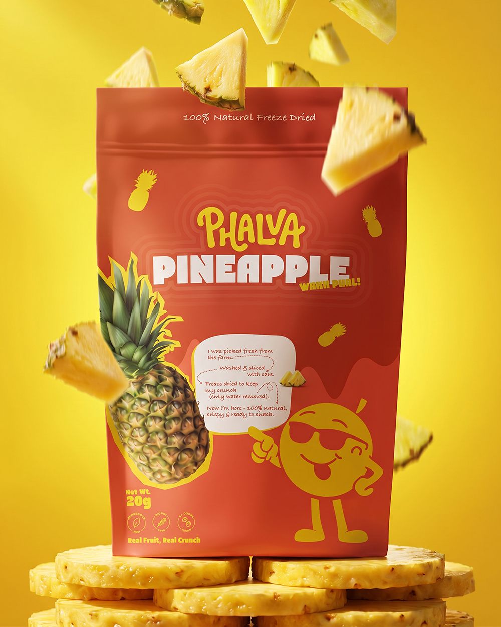 Pineapple Crunch Bites